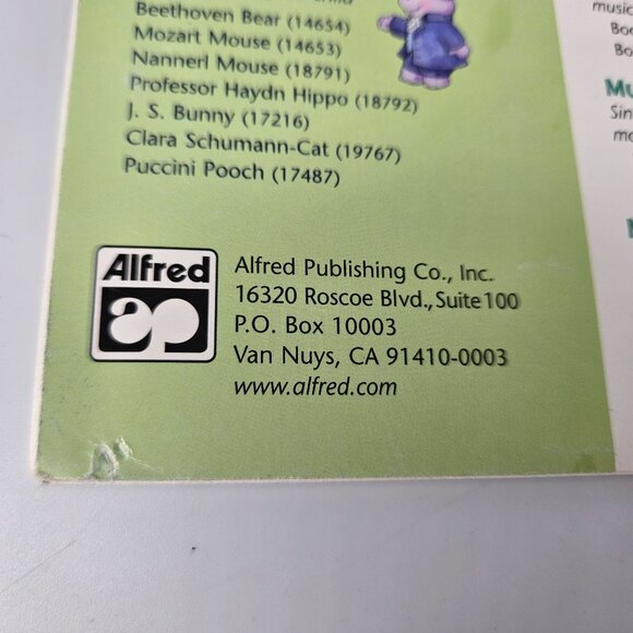 Alfred Music for Little Mozart Piano Learning Prep Level 2 Lesson Workbook Lot 2 - Picture 11 of 13